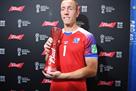 Halldorsson is recognized as the best player of the match Argentina - Iceland
