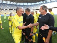 Ukrainian team defeated Georgia in a match of legends
