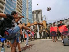 In Odessa activists staged Putin s diplomats  bloody  mundial