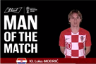 2018 World Cup: Modric - the best player of the match Croatia - Nigeria