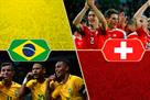 World Cup 2018: Brazil - Switzerland. The day before