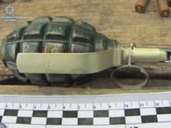 In Luhansk, police seized weapons and ammunition from a local resident