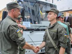 Выпускники Национальной академии Нацгвардии Украины отправились на службу в действующие части