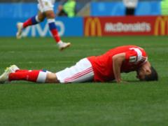 The fate of Russia at the World Cup 2018 was greatly complicated