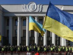 Ukrainians staged bacchanalia at the Rada
