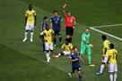The game by Sanchez s hand, which led to the removal of the 2018 World Cup Colombia - Japan