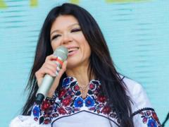 Ruslana sang for the sake of developing solar energy in Ukraine