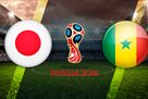 2018 World Cup: Japan - Senegal. The day before