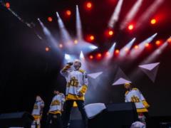 MOZGI and  Time and Glass  closed the BeLive festival in Kiev with bright shows