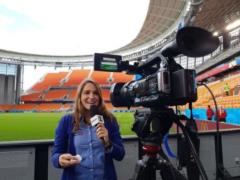 Brazilian journalist complained of harassment from a Russian fan