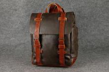 Male backpack made of genuine leather - an accessory that gives its owner an individuality