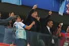 Maradona spoke about health problems during the match of Argentina