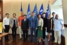 The leadership of the FFU discussed with the representatives of the Chinese University football cooperation