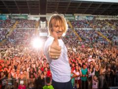 Oleg Vinnik created a miracle during a concert in Ivano-Frankivsk