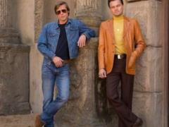 Brutal Pitt and glamorous DiCaprio published the first photo from the filming of Tarantino s movie
