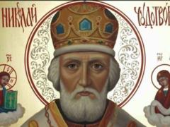 Miracle near Zaporozhye. On the wall of the church of the UOC there was an icon of St. Nicholas