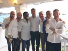 Old friends are together again: Shevchenko spent a holiday on a yacht with a football legend