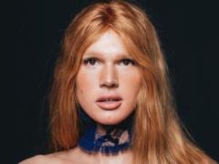Singer-transgender Zianja struck a magnificent decollete