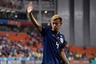 Honda completed his career in the national team of Japan