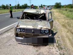 The police are looking for witnesses of a resonant traffic accident near Kharkov