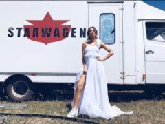 Koshevoy in veil and cow in the frame: Dorofeeva showed shooting teaser of Ukrainian comedy