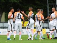  Shakhtar  won a decisive victory in the first match at the training camp in Austria
