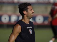 Srna began training with  Cagliari 