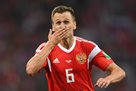 Черышев роскошным ударом вывел Россию вперед в матче с Хорватией