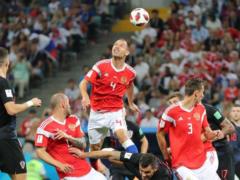 Match Russia-Croatia broke records in Ukraine