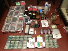 Police exposed another drug deal