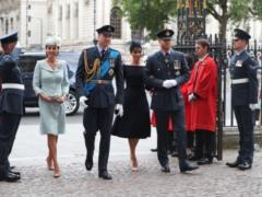Restrained Megan and tired Kate: British monarchs visited the festive church service
