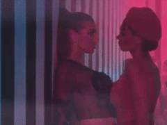 Sexy Sedokova merged in a passionate kiss with a girl in the new video