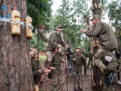 Natsgvardia  took under its wing  the most patriotic children s game in Ukraine