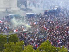In France, victory at the World Cup was marked by pogroms