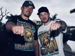 Усик попрощався з тренером перед фінальним боєм WBSS з Гассіевим