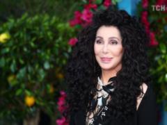 72-year-old Cher in a transparent top with a deep neckline appeared at a social event