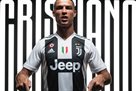 It became known when Ronaldo made his debut for Juventus