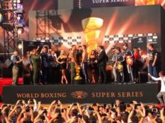 Усик и Гассиев прошли процедуру взвешивания перед финалом WBSS