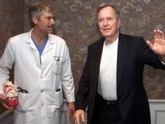 In Texas, a personal doctor was killed by Bush Sr
