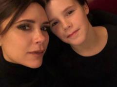 The 13-year-old son of the Beckhams sensually quailed Justin Bieber