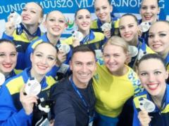 Young Kharkov synchronists - silver medalists of the World Championship