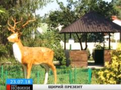 В Черкассах киборги выделили  десятину  на военный госпиталь