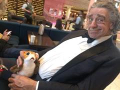 Chewbacca from  Star Wars  Peter Mayhew was hospitalized