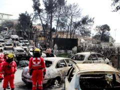 In the Greek fires blamed Russia