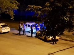 In Kharkov, a drunk driver arranged a rowdy at the playground