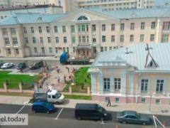 Як Гомель готували до візиту Лукашенко: фарбували плитку, сушили калюжі і відбирали мисливські рушниці