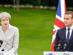 Macron cut May s vacation
