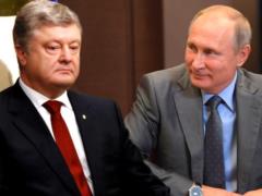 Ukrainians flee from Poroshenko in scary Russia