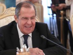 Lavrova was amused by funny pictures