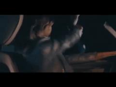 Khlyvnyuk and Galich rushed to flee from an angry woman in a joint video